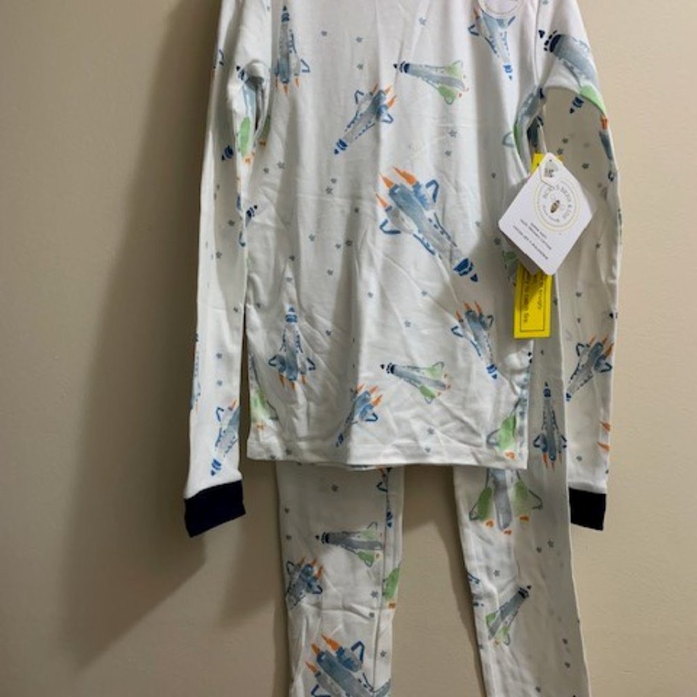 NWT Burt's Bees Kids Space PJ's Size 6 & 8